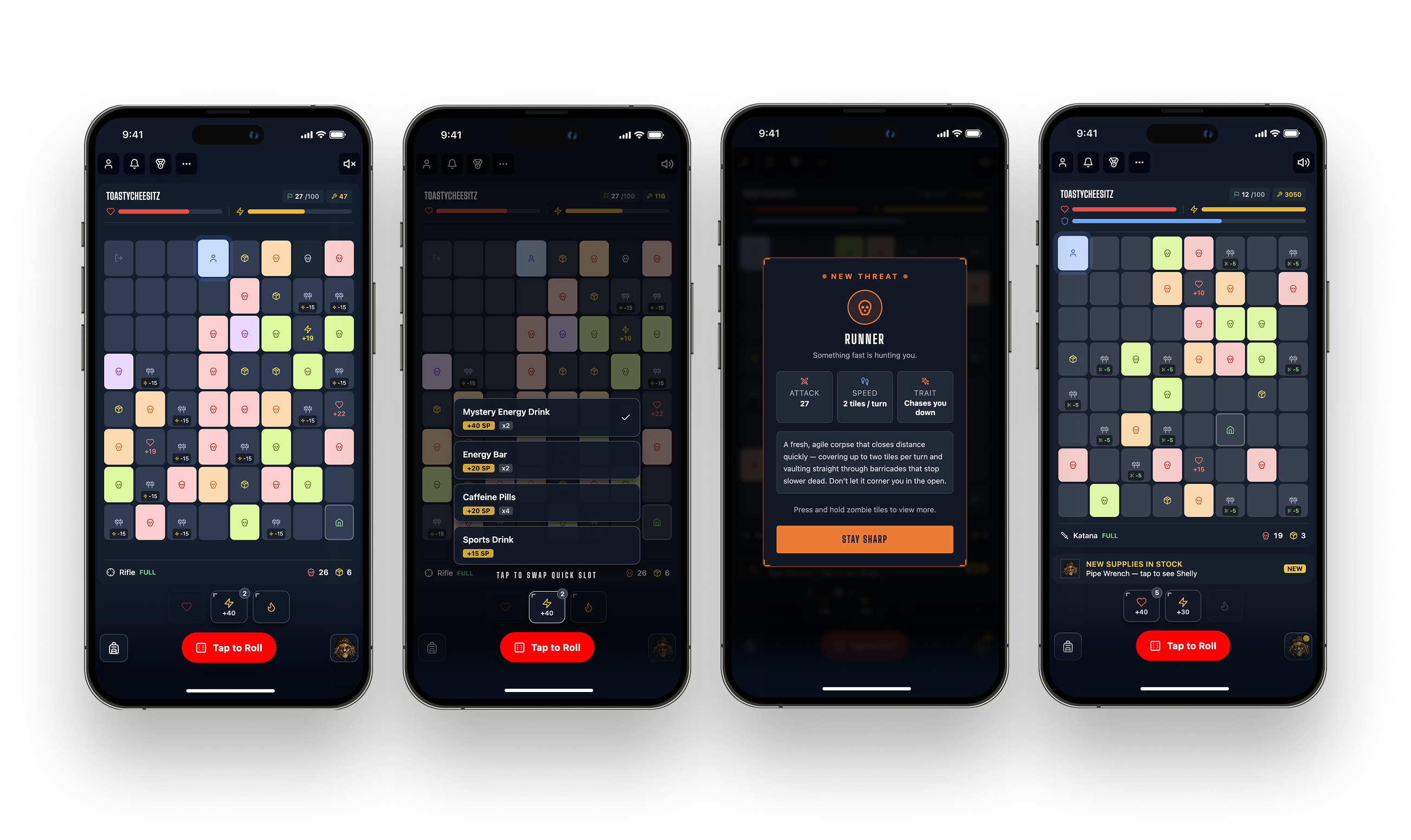Gridlock game app design grid