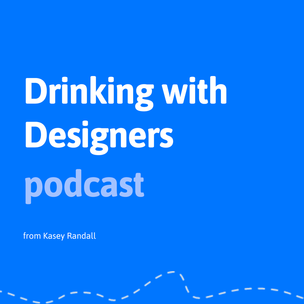 drinking with designers podcast logo